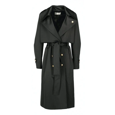 Pre-owned Lanvin Black Trench Coat