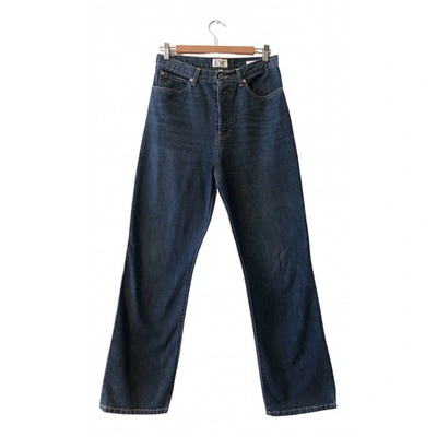 Pre-owned Eve Denim Large Jeans In Blue