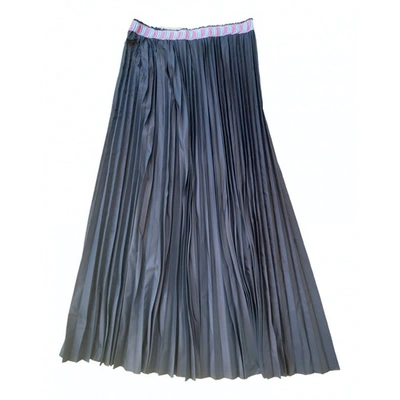 Pre-owned M Missoni Maxi Skirt In Black