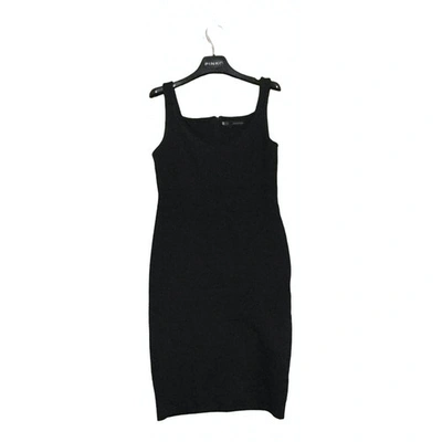 Pre-owned Dsquared2 Mid-length Dress In Black