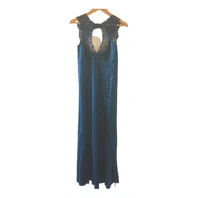 Pre-owned Agent Provocateur Blue Silk Dress