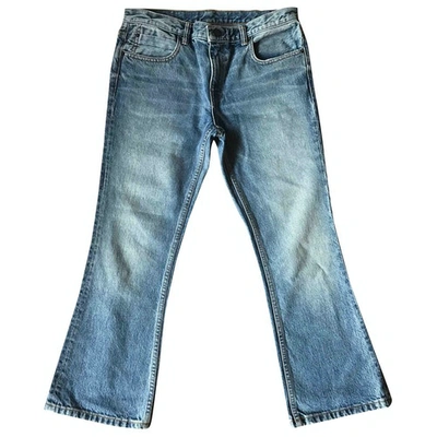 Pre-owned Alexander Wang Short Jeans In Blue