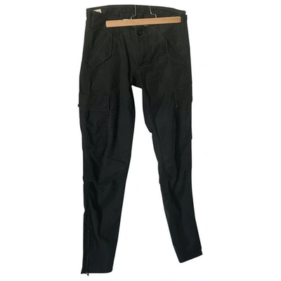 Pre-owned Ralph Lauren Chino Trousers In Black