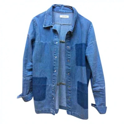 Pre-owned Anine Bing Blue Denim - Jeans Jacket