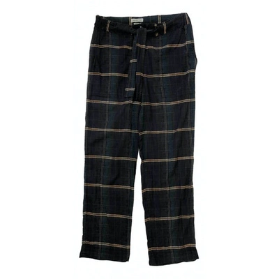 Pre-owned Isabel Marant Étoile Trousers In Navy
