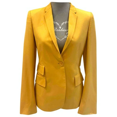 Pre-owned Stella Mccartney Blazer In Yellow