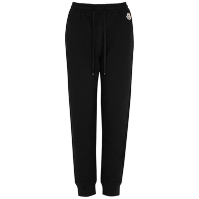 Moncler Black Cotton-blend Sweatpants