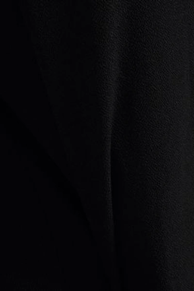 Ba&sh Cutout Crepe  Jumpsuit In Black