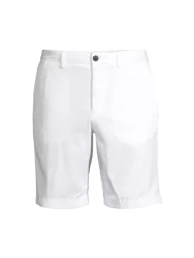 Theory Zaine Slim-fit Shorts In White