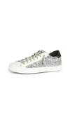 P448 Women's Lace Up Sneakers In Ginevra/glitter