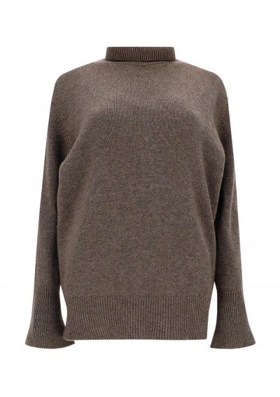 Agnona Knitwear In Taupe