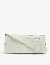 Bottega Veneta Cassette Leather Cross-body Bag In White