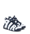 Nike Kids' Air More Uptempo Leather Sneakers In Blue