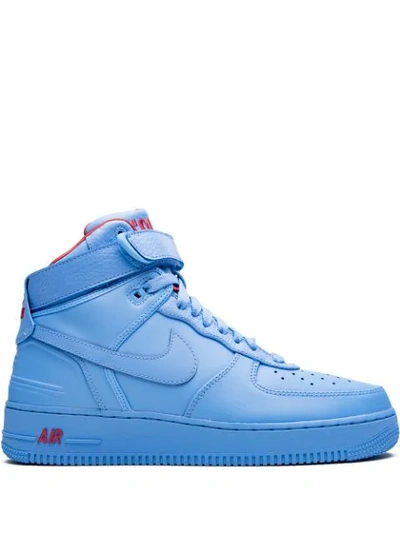 Nike Air Force 1 High-top Sneakers In Blue