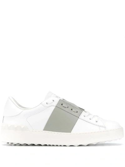 Valentino Garavani Open Low-top Trainers In White