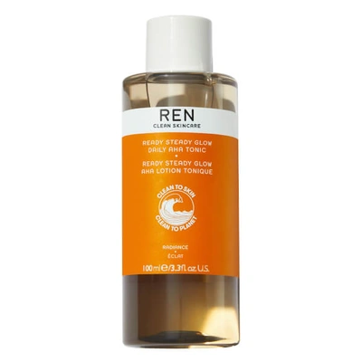 Ren Clean Skincare Ren Travel Size Clean Skincare Ready Steady Glow Daily Aha Tonic 100ml