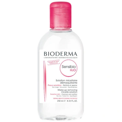 Bioderma Sensibio H2o Make-up Removing Solution Sensitive Skin 250ml In Beauty: Na