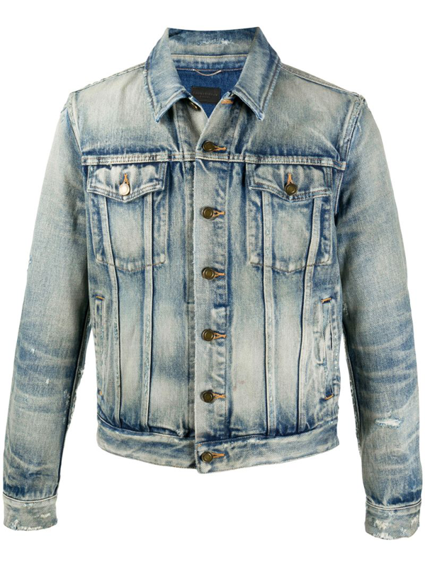 saint laurent denim sale