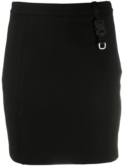 Alyx Viscose Blend Jersey Mini Skirt In Black