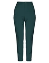 Liu •jo Casual Pants In Emerald Green