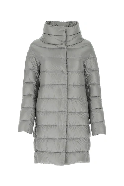 Herno Dora Padded Puffer Jacket In Grey