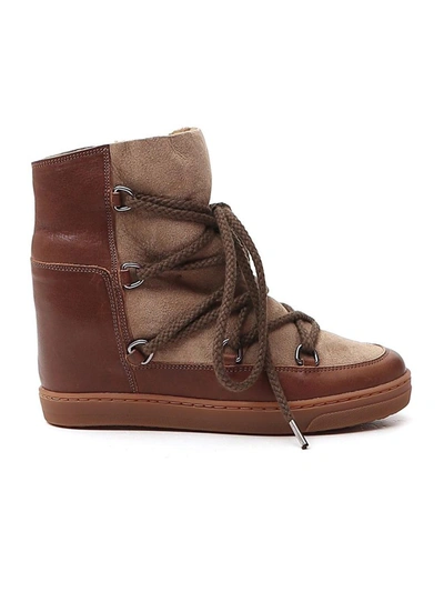 Isabel Marant Nowles Boots In Brown