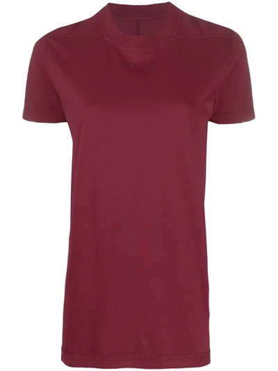 Rick Owens Drkshdw Jersey T-shirt In Red