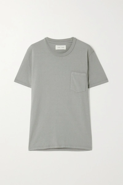 Les Tien Cotton-jersey T-shirt In Green
