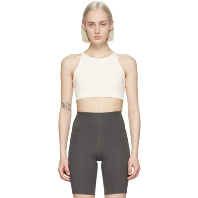 Girlfriend Collective Off-white Topanga Sports Bra