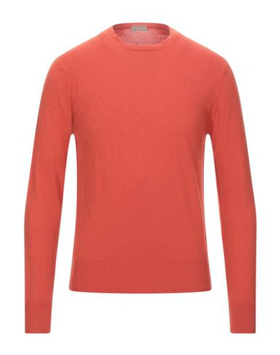 Cruciani Sweaters In Rust