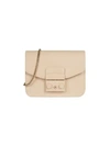 Furla Women's Mini Metropolis Leather Crossbody Bag In Pink,beige