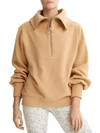 Varley Women's Vine Half-zip Pullover In Tan