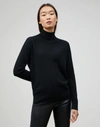 Lafayette 148 Plus-size Cashmere Turtleneck Sweater In Black