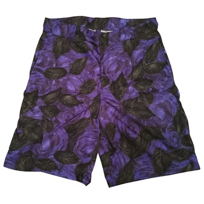 Pre-owned Prada Purple Shorts