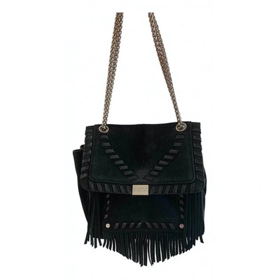 Pre-owned Claudie Pierlot Black Leather Handbag