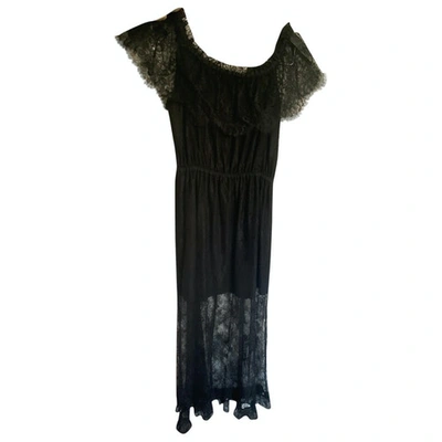 Pre-owned The Kooples Black Lace Dress
