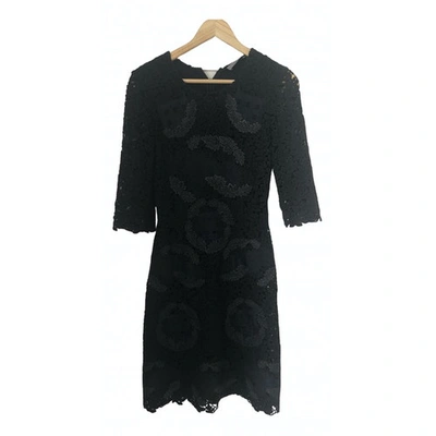 Pre-owned Mulberry Black Lace Dress
