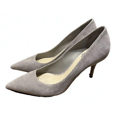 Pre-owned Dior Heels In Grey