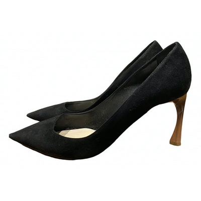 Pre-owned Dior D-stiletto Heels In Black
