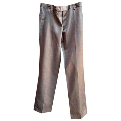 Pre-owned Costume National Trousers