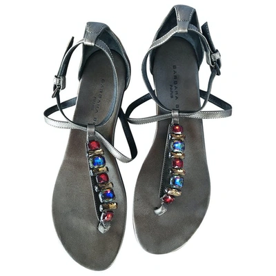 Pre-owned Barbara Bui Leather Flip Flops In Other