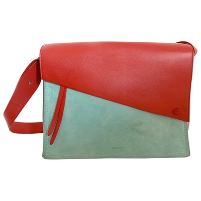 Pre-owned Jil Sander Red Leather Handbag