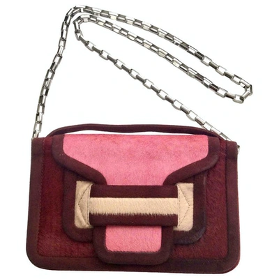 Pre-owned Pierre Hardy Pony-style Calfskin Crossbody Bag In Multicolour