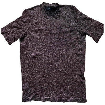 Pre-owned Isabel Marant T-shirt In Metallic