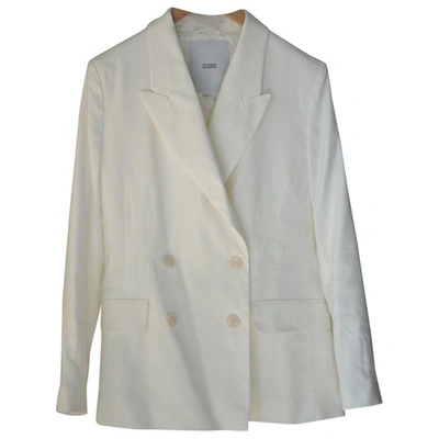 Pre-owned Closed White Linen Jacket