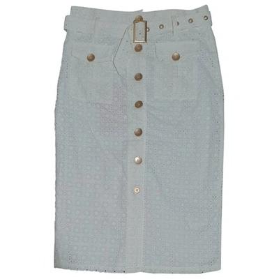 Pre-owned We Are Kindred Mid-length Skirt In White