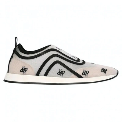 Pre-owned Fendi White Cloth Trainers