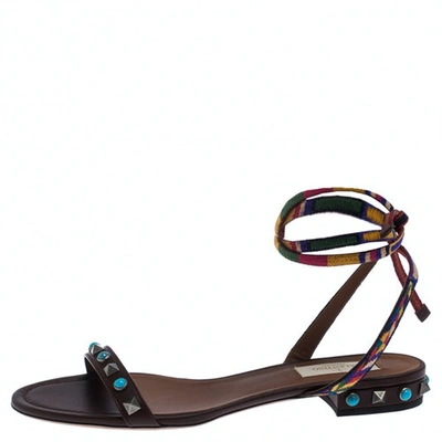 Pre-owned Valentino Garavani Multicolour Leather Sandals