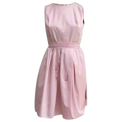 Pre-owned Carven Pink Cotton Dress