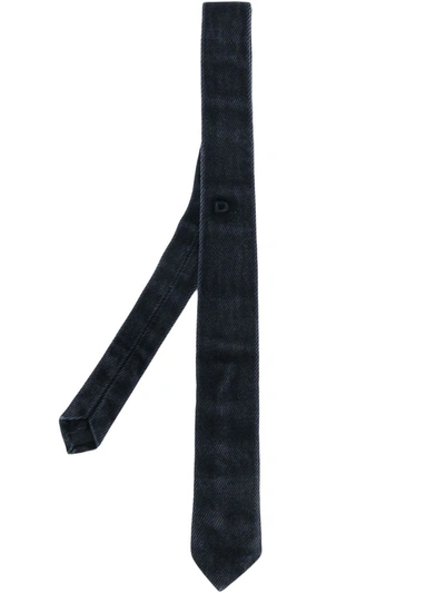 Diesel Kids' Vint Tie In Black